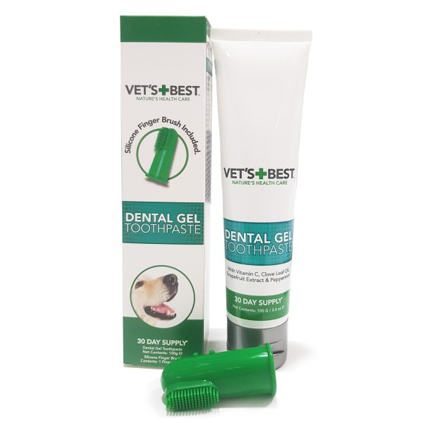 vets best dental gel toothpaste